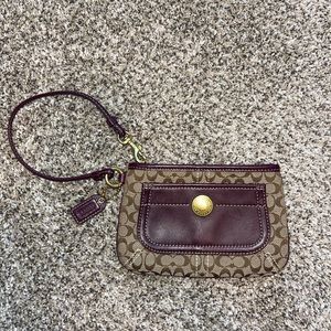 Coach Wristlet